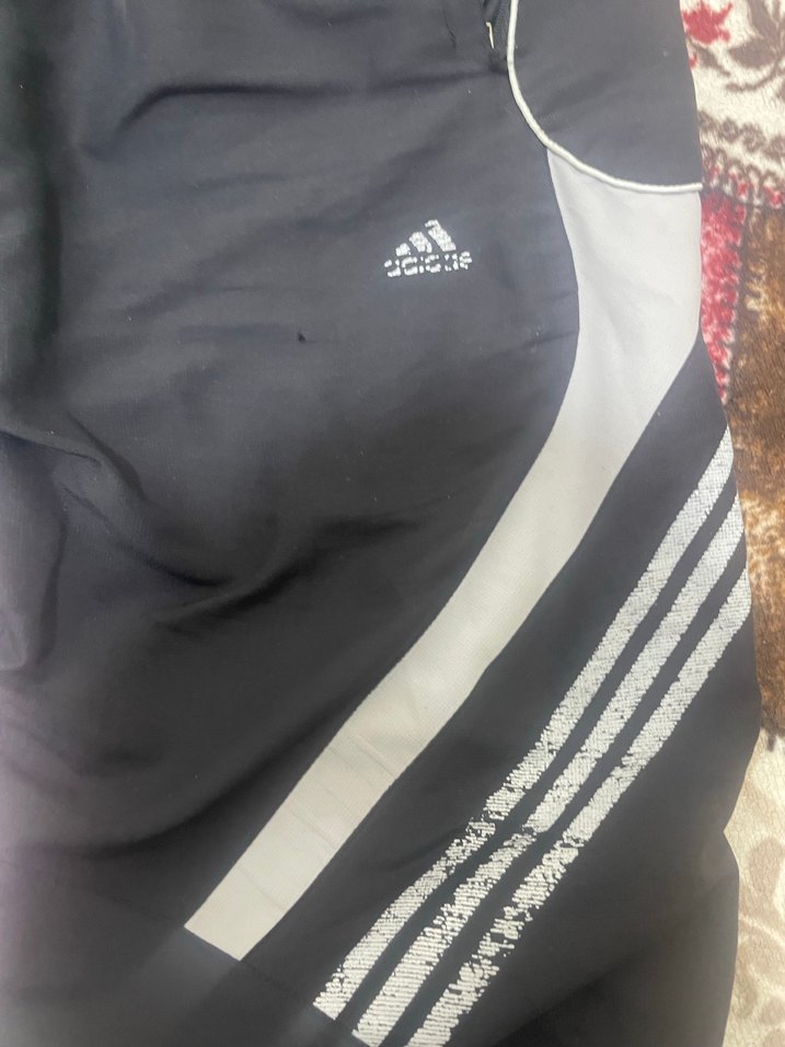 Erkek Siyah Fermuarlı Spor Eşofman Altı - Görsel 3