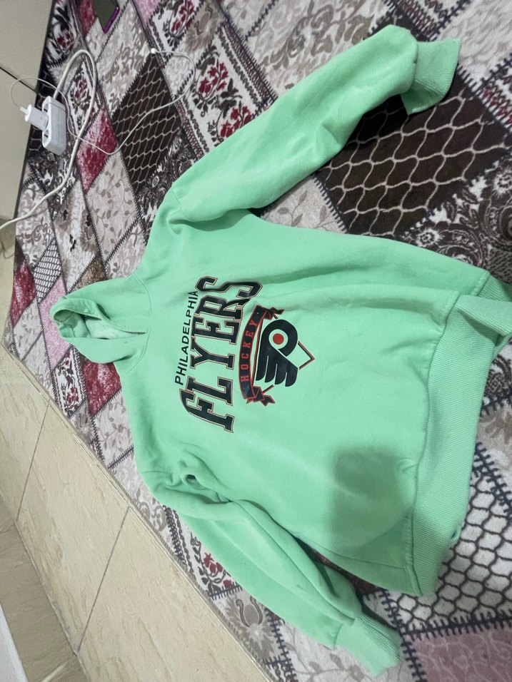Yeşil Kapüşonlu Philadelphia Flyers Sweatshirt - Görsel 2