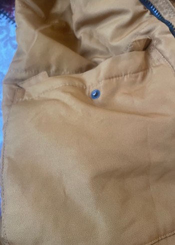 Kahverengi Kapüşonlu Erkek Mont - Görsel 9