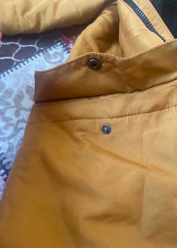 Kahverengi Kapüşonlu Erkek Mont - Görsel 8