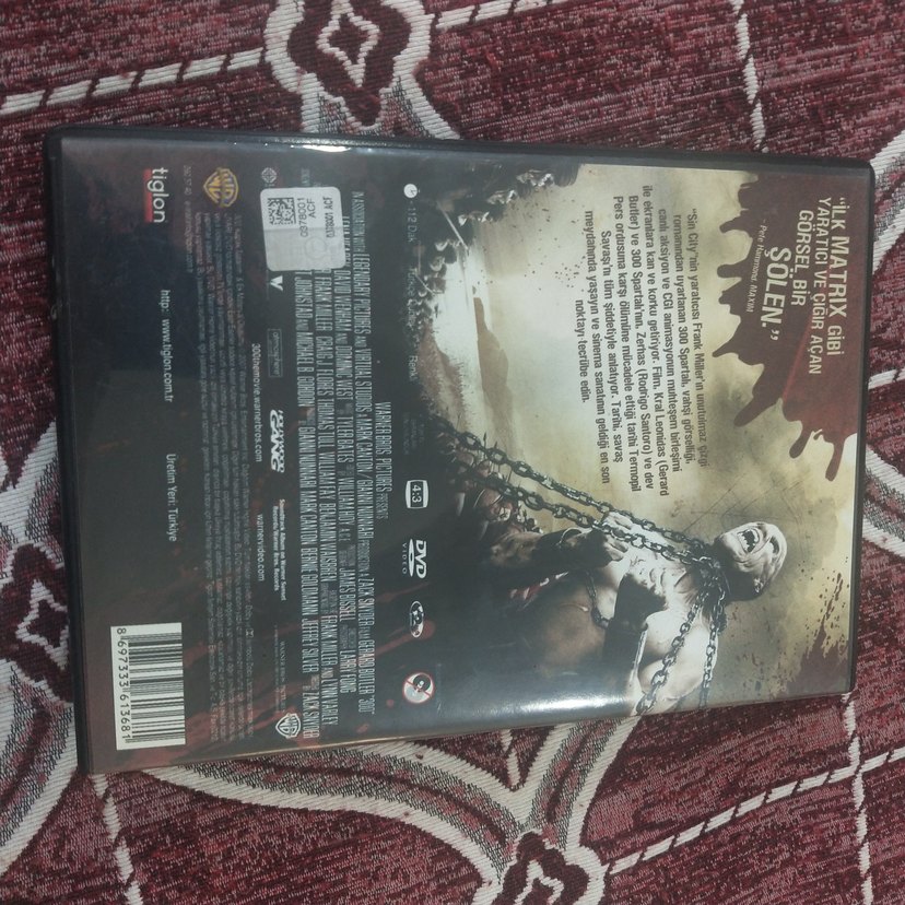 300 Spartalı DVD Türkçe Dublaj - Görsel 2