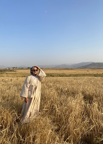 Diğer Uzun müslin kumaş kimono
