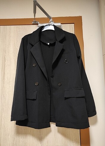 Siyah blazer ceket 