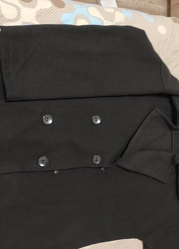 xl Beden Siyah oversize uzun kaban