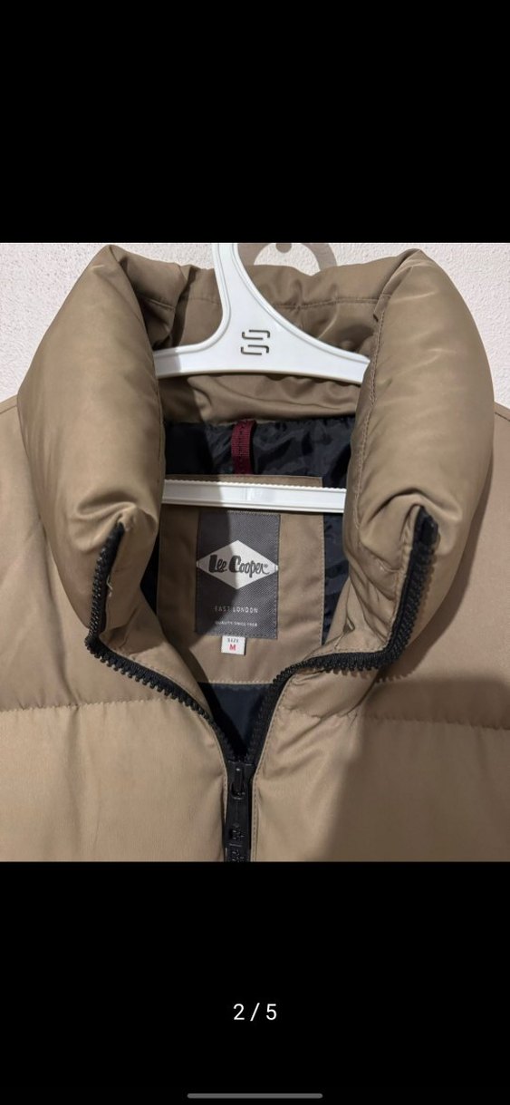 Kahverengi Erkek Fermuarlı Sokak Stili Mont - Görsel 4