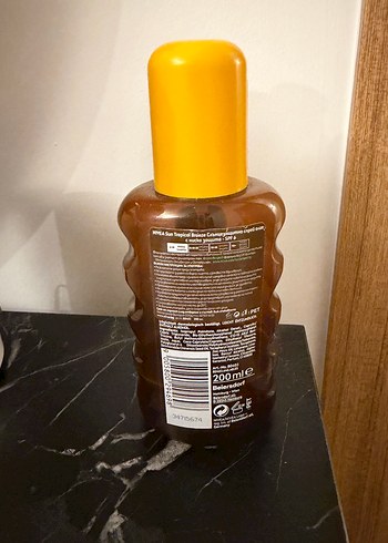 NIVEA Sun Tropikal Bronzlaştırıcı Yağ SPF 6 - Görsel 3