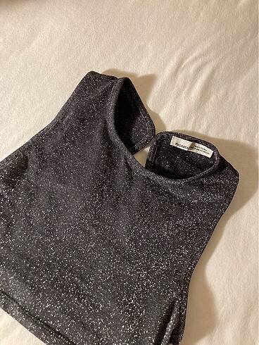 Pull and Bear simli sırt dekolteli crop