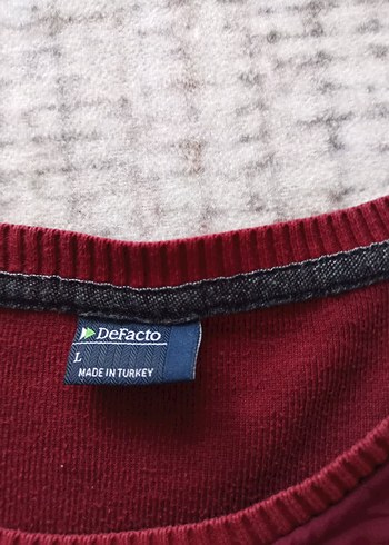 ekek Kahverengi Örgü Triko Kazak - Görsel 17