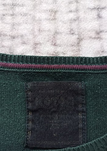 ekek Kahverengi Örgü Triko Kazak - Görsel 15