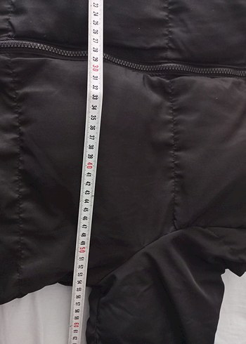 Siyah Midi Kadın Mont Fermuarlı Kapüşonlu - Görsel 7