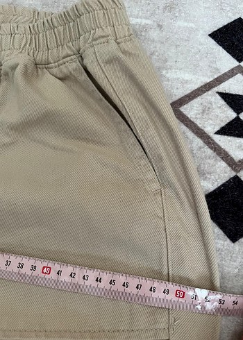 Bej Salaş Keten erkek Pantolon - Görsel 8