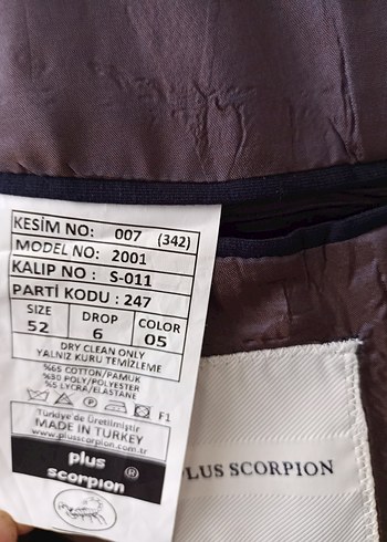 Düğmeli Erkek Süet Lacivert Ceket - Görsel 4