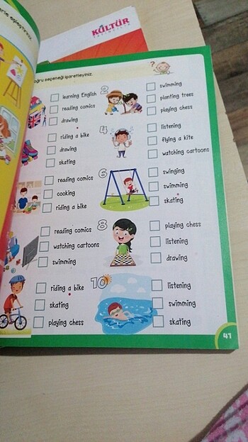  Beden Renk İngilizce 4. Sınıf