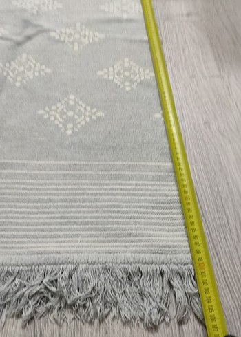 Bohem Gri Nakışlı Halı - Görsel 5