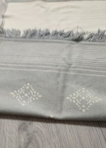 Bohem Gri Nakışlı Halı - Görsel 8