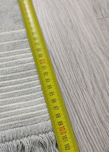 Bohem Gri Nakışlı Halı - Görsel 4