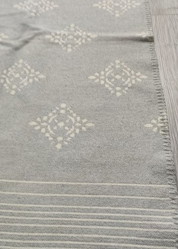 Bohem Gri Nakışlı Halı - Görsel 2