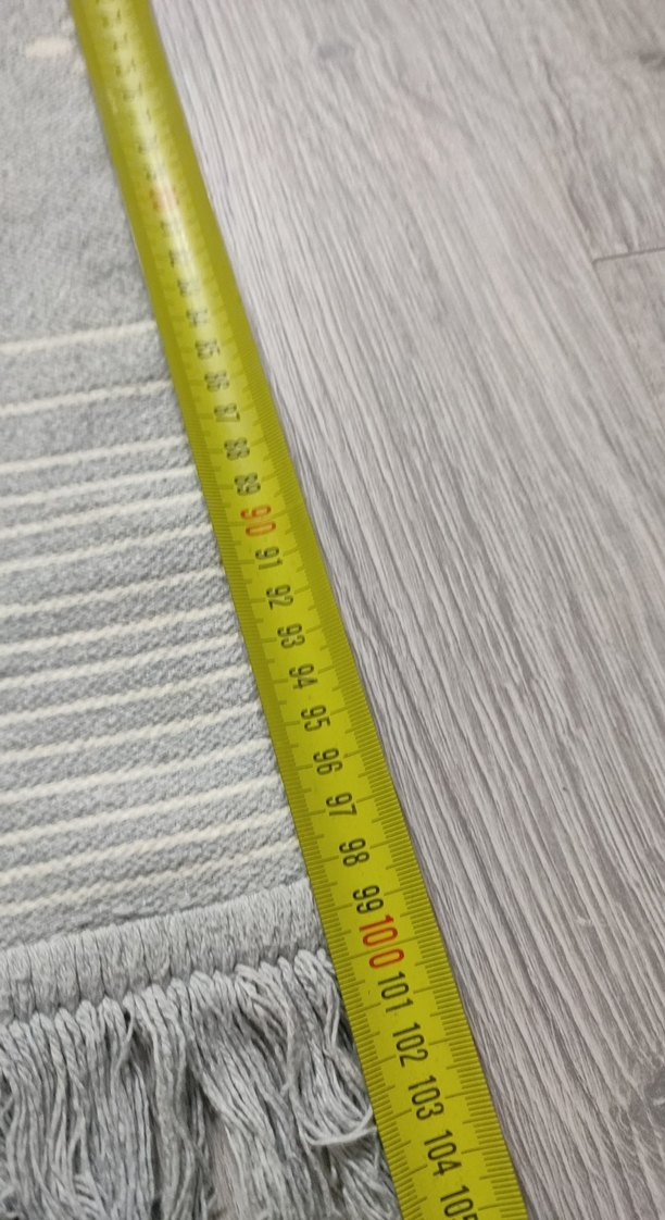 Bohem Gri Nakışlı Halı - Görsel 4