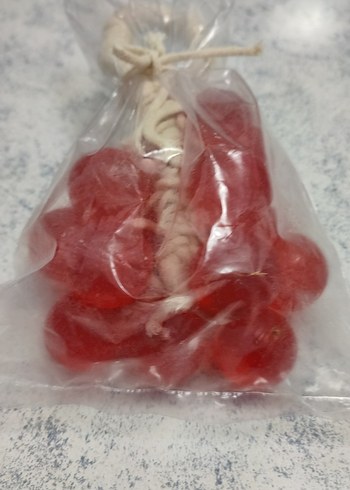 Üzüm Şeklinde Kırmızı Sabun - Görsel 2