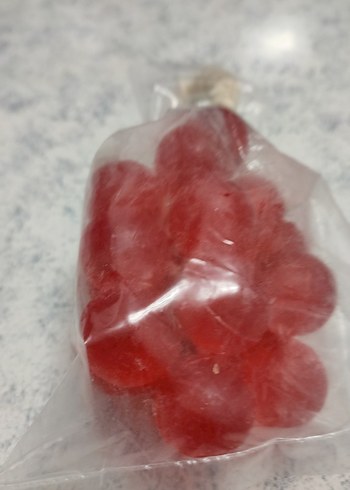 Üzüm Şeklinde Kırmızı Sabun - Görsel 6