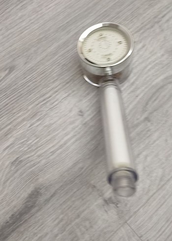 Beyaz letli duş başlığı arıtma lı ve tasarrufu lu duş başlığı - Görsel 2