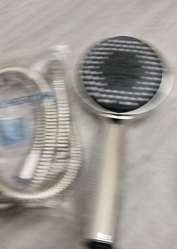 Gri Duş Başlığı Seti Hortumlu5 fonksiyonlu duş başlığı - Görsel 2