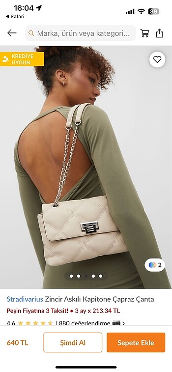 Beden Stradivarius Canta