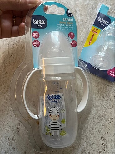  Beden Eee baby Bebek biberon yedek iki başlık