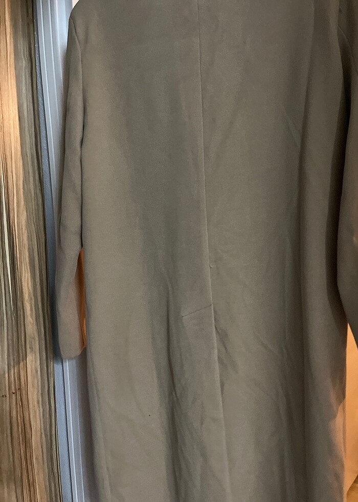 Kaşe uzun kaban - Görsel 5