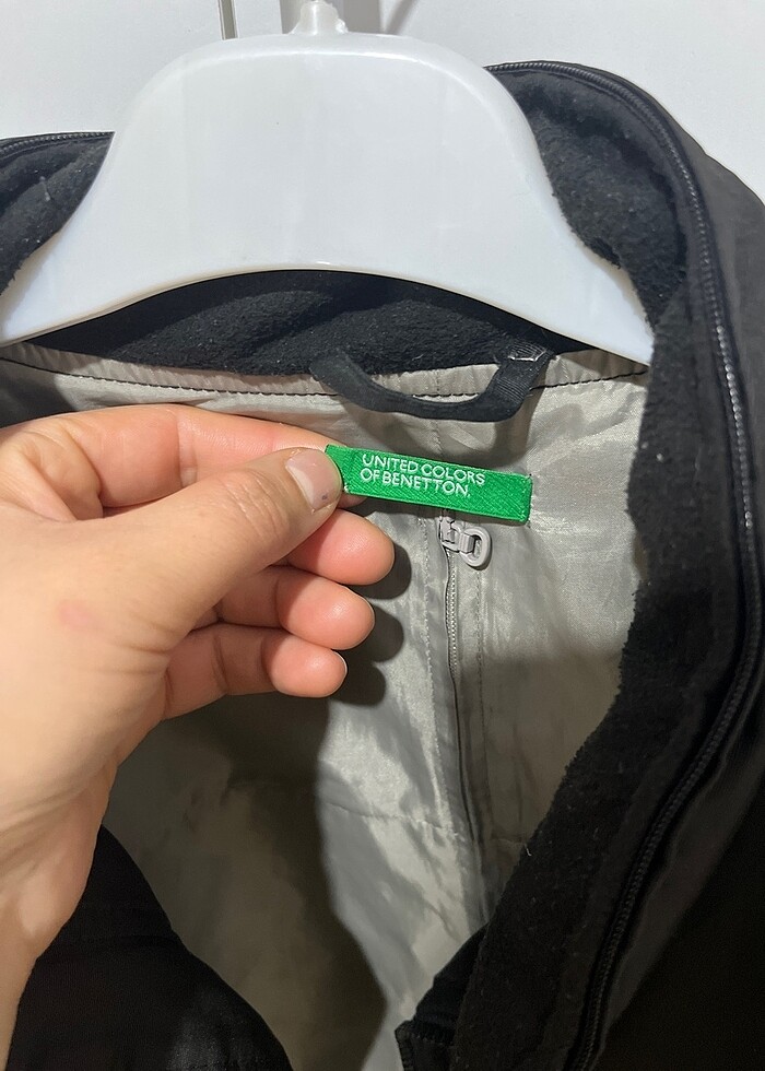 Benetton erkek montu - Görsel 4