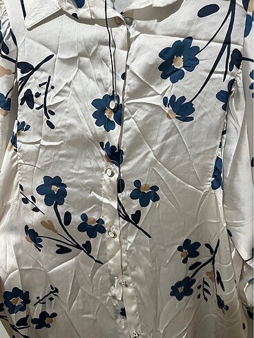 Saten gömlek - Görsel 5