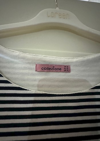 Collezione Çizgili Pilili Midi Elbise