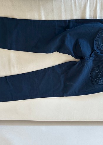 xs Beden Lacivert Kadın Denim Pantolon