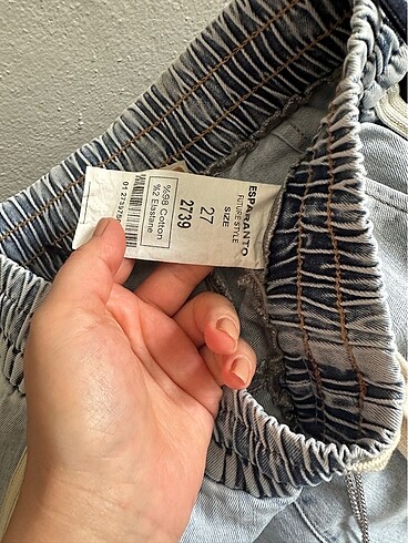 m Beden mavi Renk 27 beden kot pantalon
