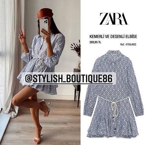 Zara elbise