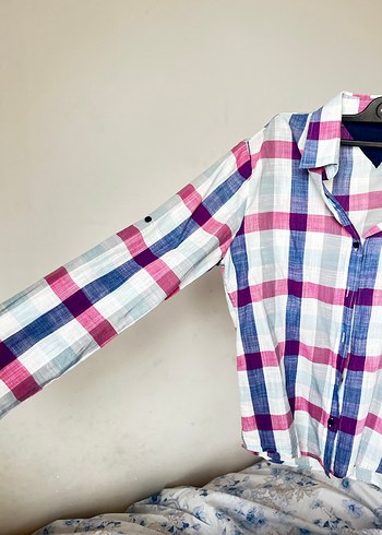 U.S Polo Assn. Kadın Çok Renkli Pamuklu Gömlek