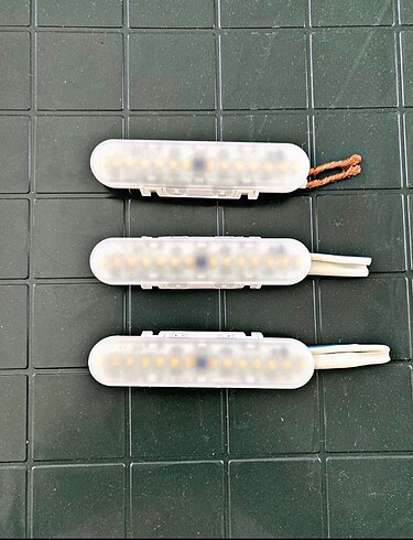 Diğer 3 adet 24 volt parmak led ışık aydınlatma