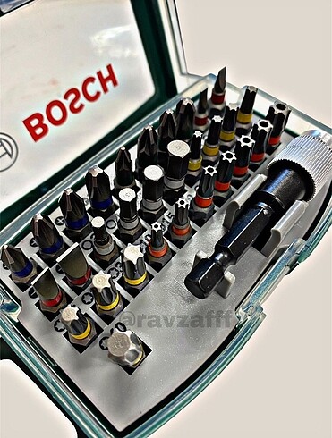 BOSCH Matkap ucu seti vidalama seti
