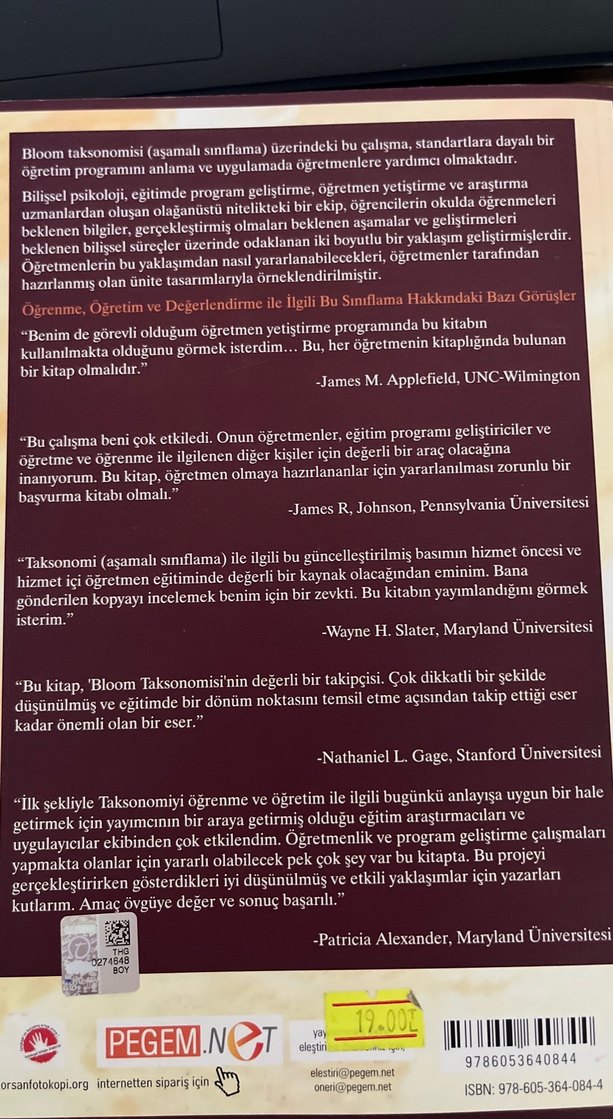 Öğrenme Öğretim ve Değerlendirme Kitabı - Görsel 2