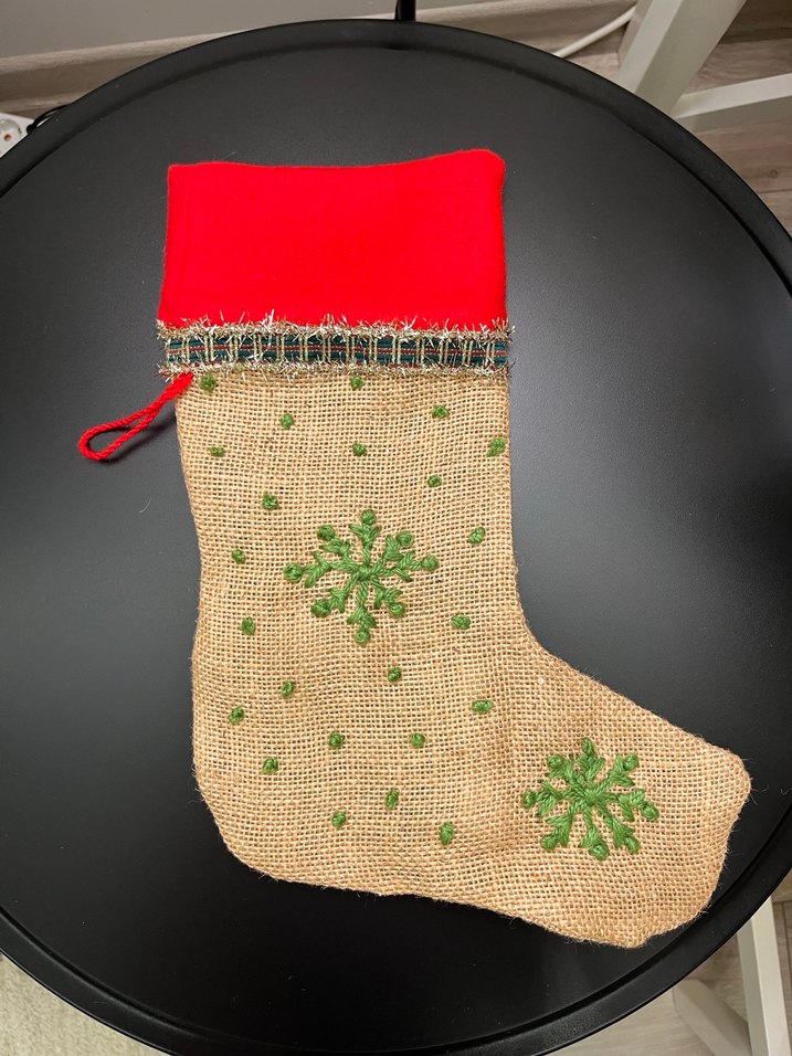 Renkli Yılbaşı Çorabı - Görsel 2