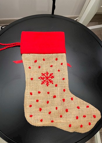 Renkli Noel Çorabı Yılbaşı Süslemesi - Görsel 2