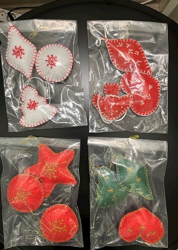 Renkli Yılbaşı Süsleri Seti - Görsel 2