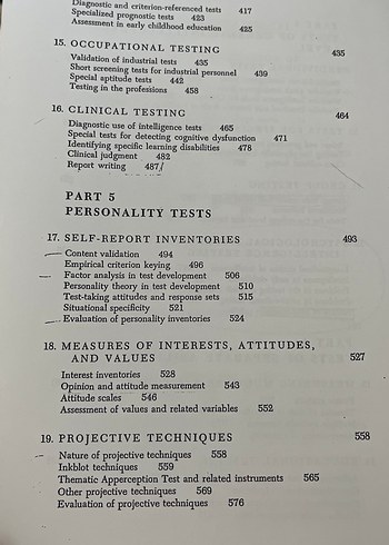 Psychological Testing Kitabı - Anne Anastasi - Görsel 7
