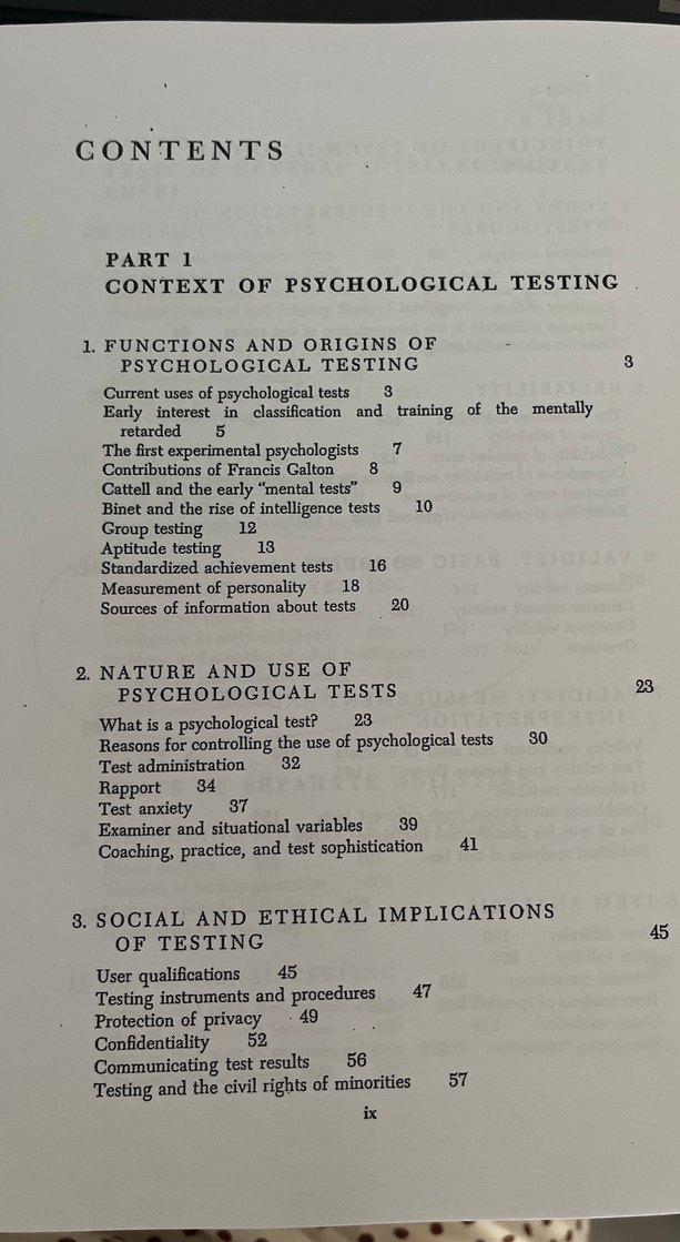Psychological Testing Kitabı - Anne Anastasi - Görsel 4