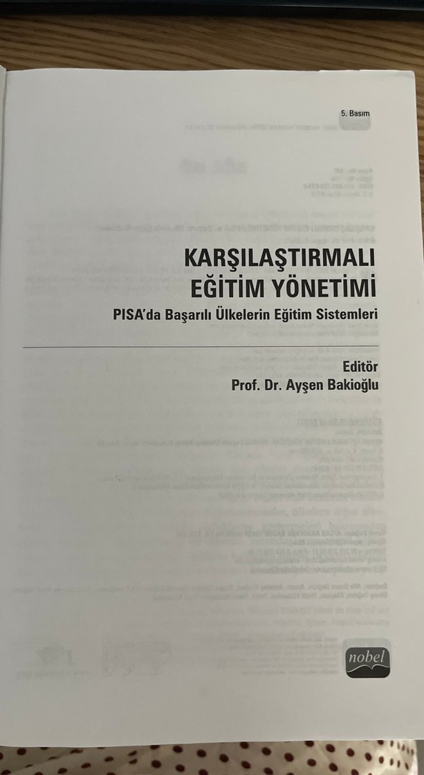 Karşılaştırmalı Eğitim Yönetimi Kitabı - Görsel 3