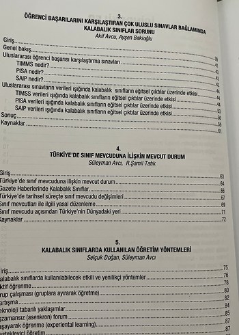 Kalabalık Sınıflar ve Okullar Kitabı teori-uygulama - Görsel 8