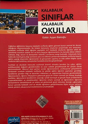 Kalabalık Sınıflar ve Okullar Kitabı teori-uygulama - Görsel 2