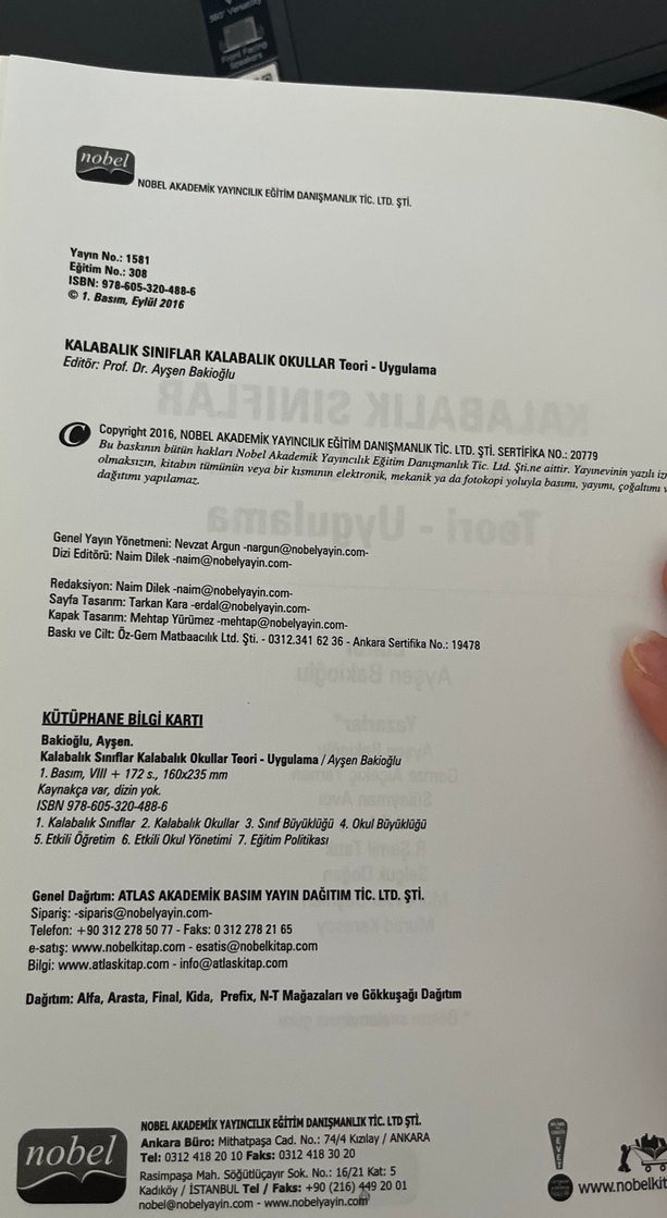 Kalabalık Sınıflar ve Okullar Kitabı teori-uygulama - Görsel 4