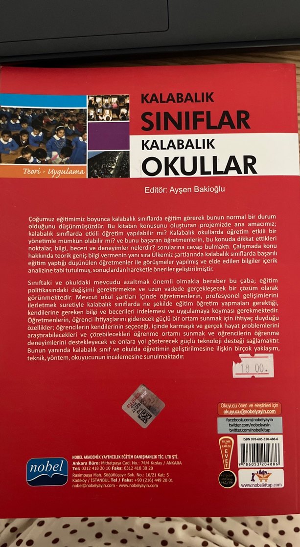 Kalabalık Sınıflar ve Okullar Kitabı teori-uygulama - Görsel 2