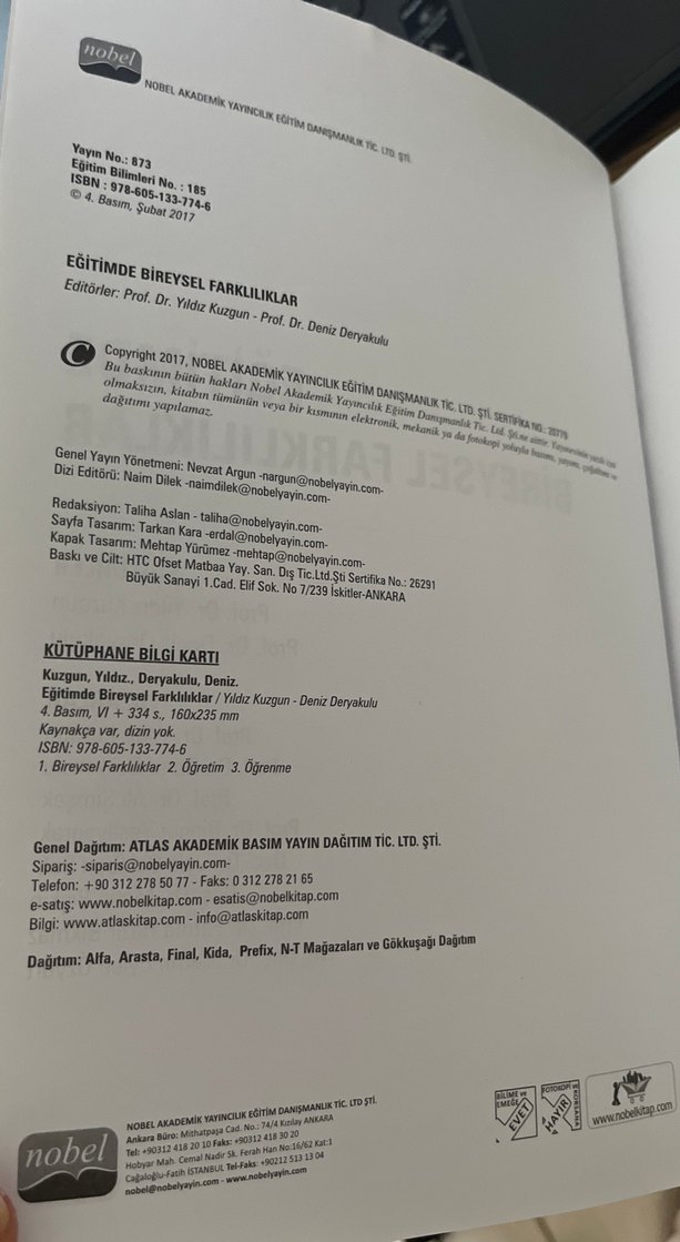 Eğitimde bireysel farklılıklar yıldız kuzgun - Görsel 4